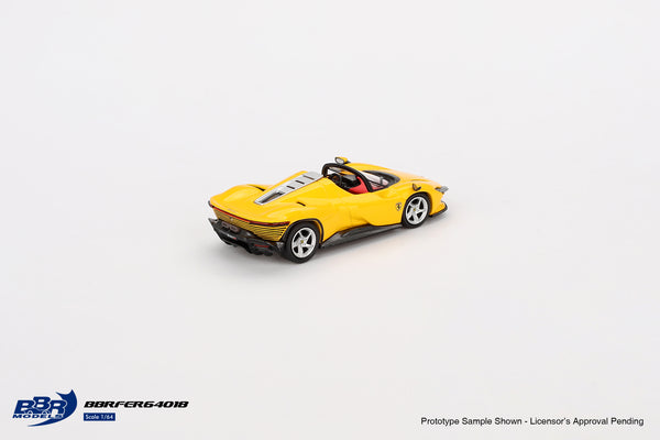 [BBR MODELS] 1:64 Ferrari Daytona SP3 Giallo Modena