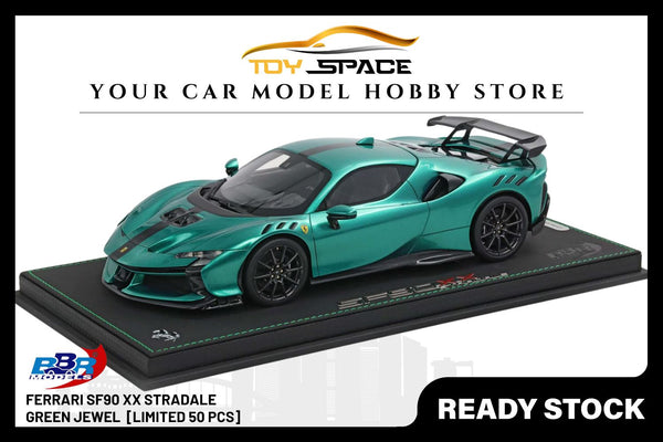 [BBR MODELS] 1/18 Ferrari SF90 XX Stradale Green Jewel [Limited 50 pcs]