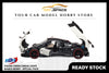 [BBR MODELS] 1:18 Pagani Zonda Cinque Coupe Diecast White Benny - Special Pack