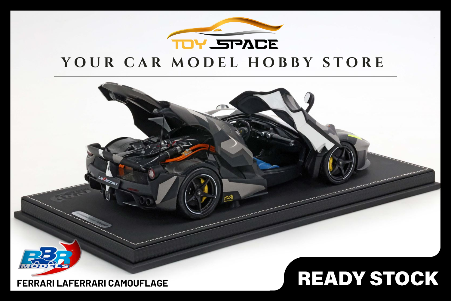 [BBR MODELS] 1:18 Ferrari LaFerrari Camouflage