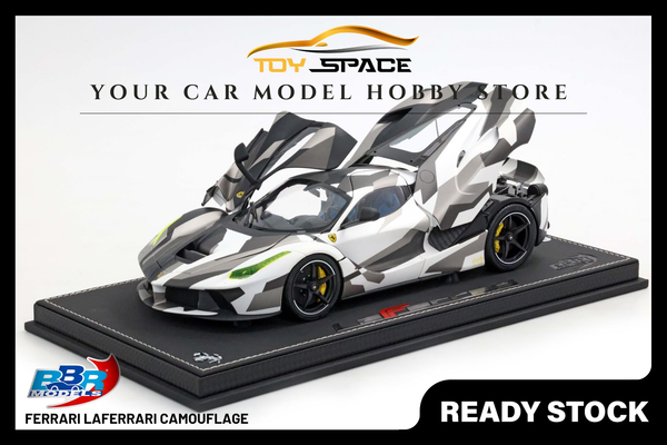 [BBR MODELS] 1:18 Ferrari LaFerrari Camouflage