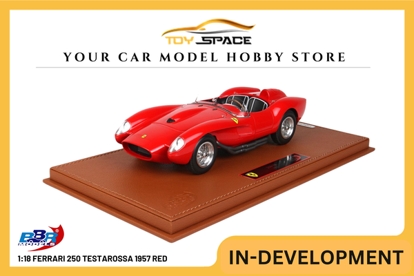 [BBR MODELS] 1:18 Ferrari 250 Testarossa 1957 Red