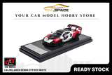 [LCD] 1:64 McLaren Senna GTR Red White - Toy Space Diecast Online Store Singapore