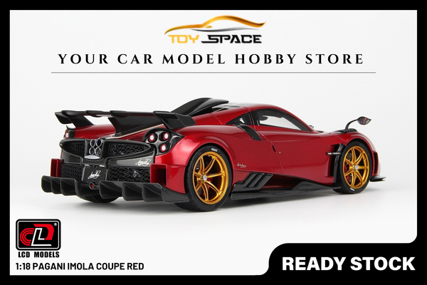 [LCD] 1:18 Pagani Imola Coupe Red