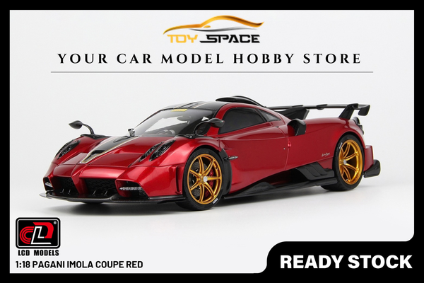 [LCD] 1:18 Pagani Imola Coupe Red