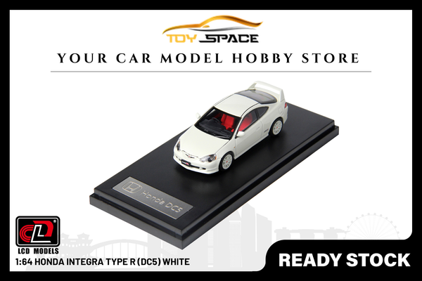 [LCD] 1:64 Honda Integra Type R (DC5) White