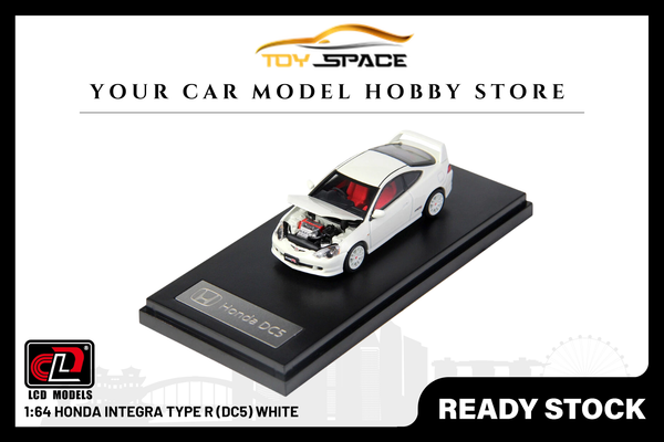 [LCD] 1:64 Honda Integra Type R (DC5) White