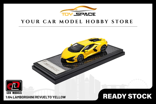 [LCD] 1:64 Lamborghini Revuelto Yellow