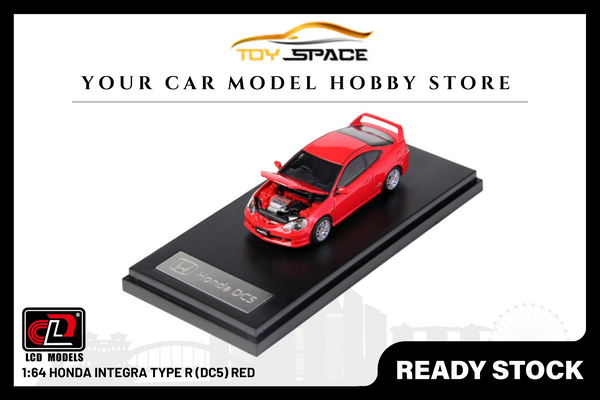 [LCD] 1:64 Honda Integra Type R (DC5) Red