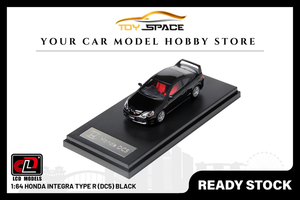 [LCD] 1:64 Honda Integra Type R (DC5) Black