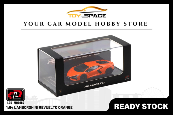 [LCD] 1:64 Lamborghini Revuelto Orange