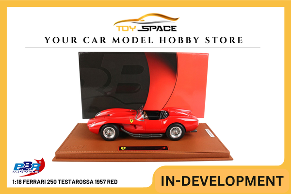 [BBR MODELS] 1:18 Ferrari 250 Testarossa 1957 Red
