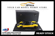 [BBR MODELS] 1:18 Pagani Zonda Cinque Roadster Diecast Geneva Yellow - Special Pack - Toy Space Diecast Online Store Singapore