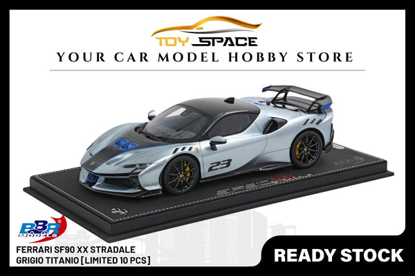 [BBR MODELS] 1/18 Ferrari SF90 XX Stradale Grigio Titanio [Limited 10 pcs]