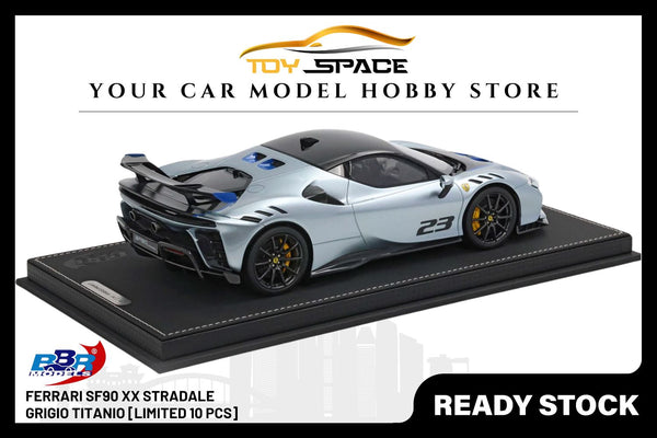 [BBR MODELS] 1/18 Ferrari SF90 XX Stradale Grigio Titanio [Limited 10 pcs]