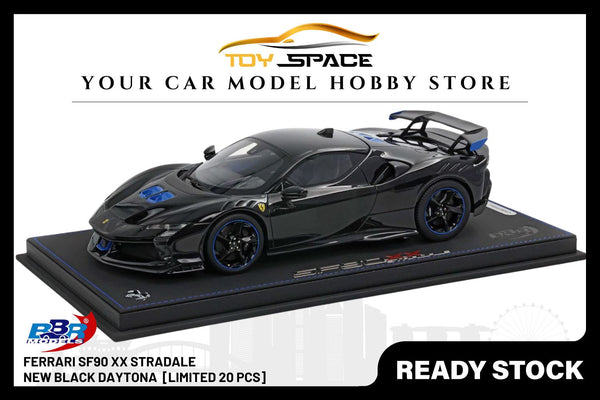 [BBR MODELS] 1/18 Ferrari SF90 XX Stradale New Black Daytona [Limited 20 pcs]