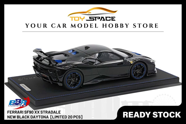 [BBR MODELS] 1/18 Ferrari SF90 XX Stradale New Black Daytona [Limited 20 pcs]