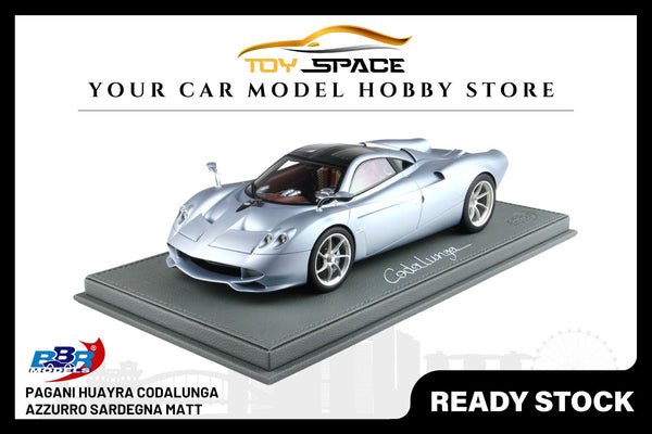 [BBR MODELS] 1/18 Pagani Huayra Codalunga Azzurro Sardegna Matt [Limited 200 pcs]