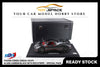 [BBR MODELS] 1:18 Pagani Zonda F Diecast Gloss Carbon Black with Red Stripe - Special Pack