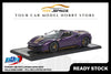 [BBR MODELS] 1:12 Ferrari 488 Pista Spider Open Roof Viola Hong Kong Yellow [Limited 20 pcs]