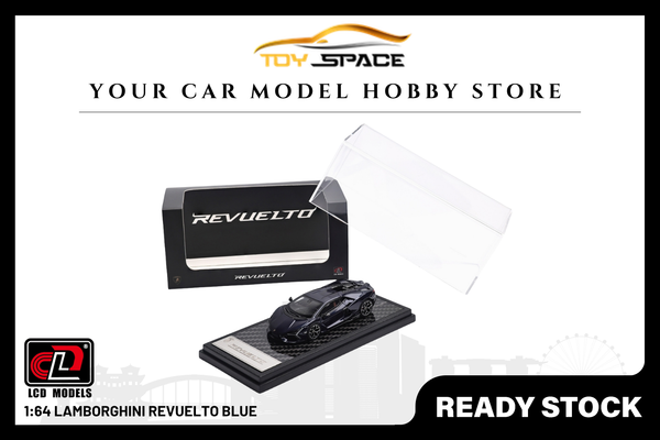 [LCD] 1:64 Lamborghini Revuelto Blue