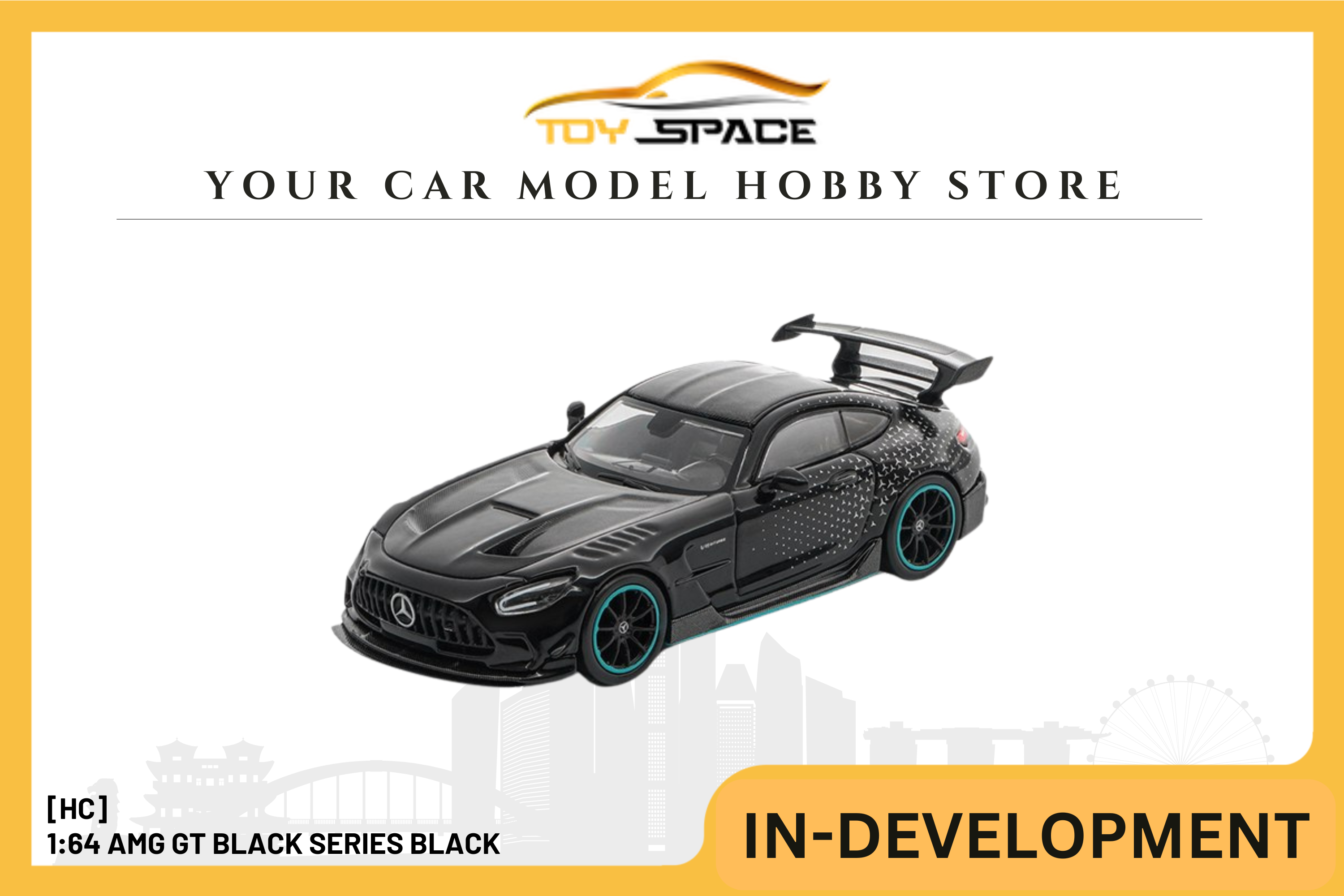 [HC] 1:64 AMG GT Black Series Black