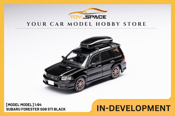 [MODEL MODEL] 1:64 Subaru Forester SG9 STI Black