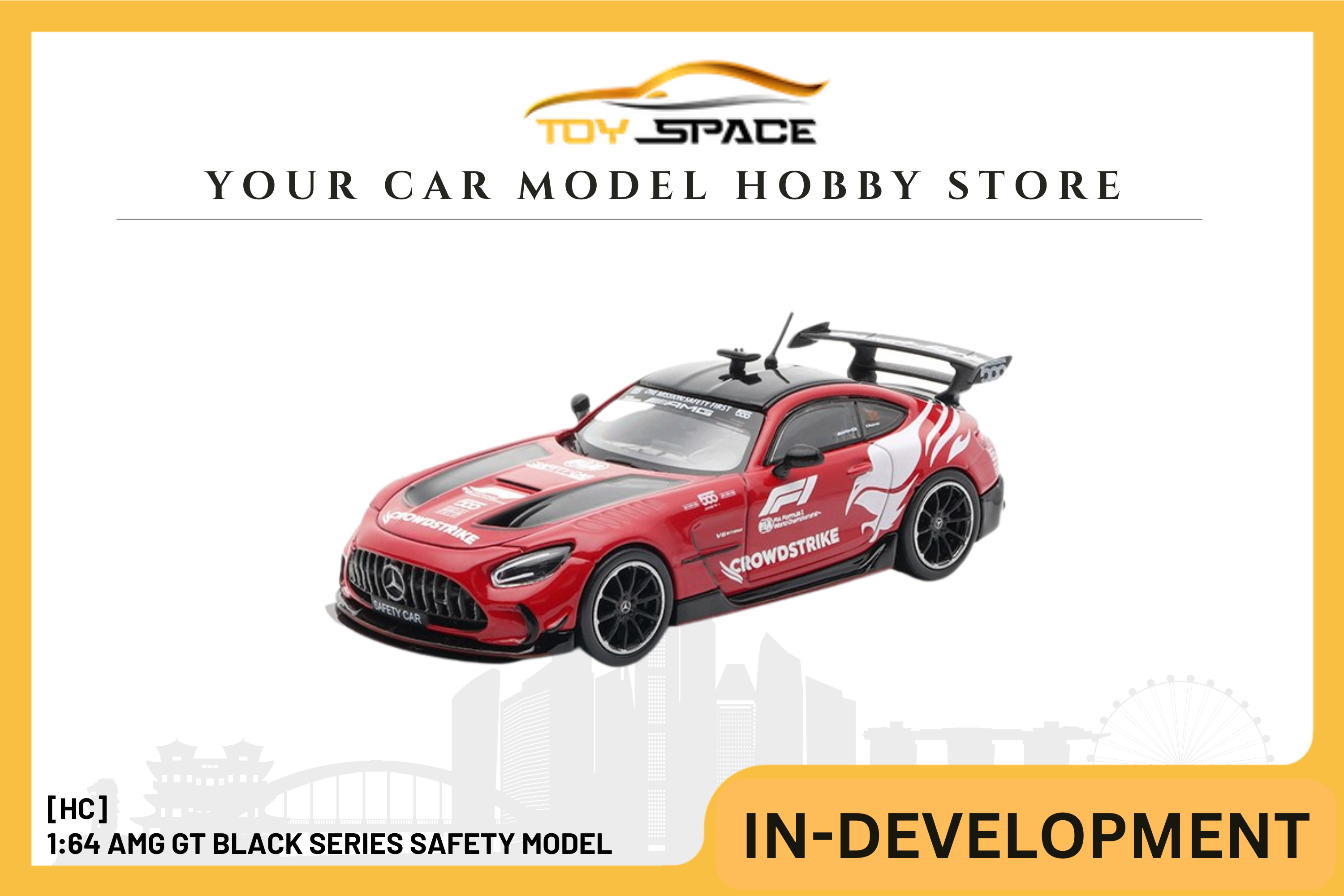 [HC] 1:64 AMG GT Black Series Safety Model
