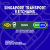 Bugis MRT Station Keychain