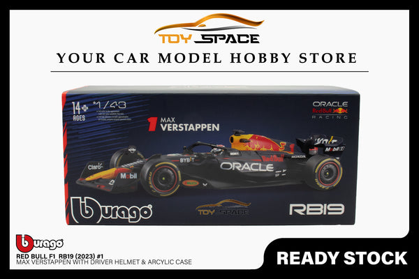 Bburago 1:43 Red Bull F1 (RB19) #1 Max Verstappen