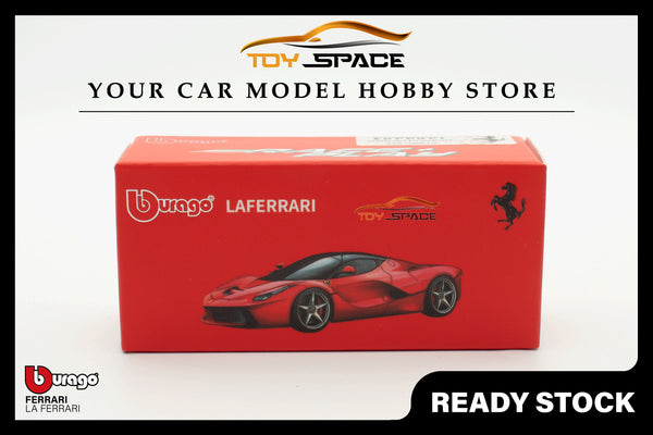 Bburago 1:64 LaFerrari Red