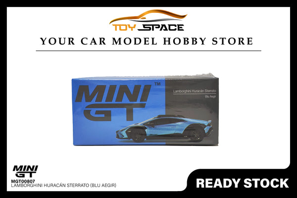 [MINI GT] Lamborghini Huracán Sterrato Blu Aegir