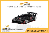 [CM MODEL] 1:64 DarwinPro 720SeGTR Matt Black Special Limited Edition