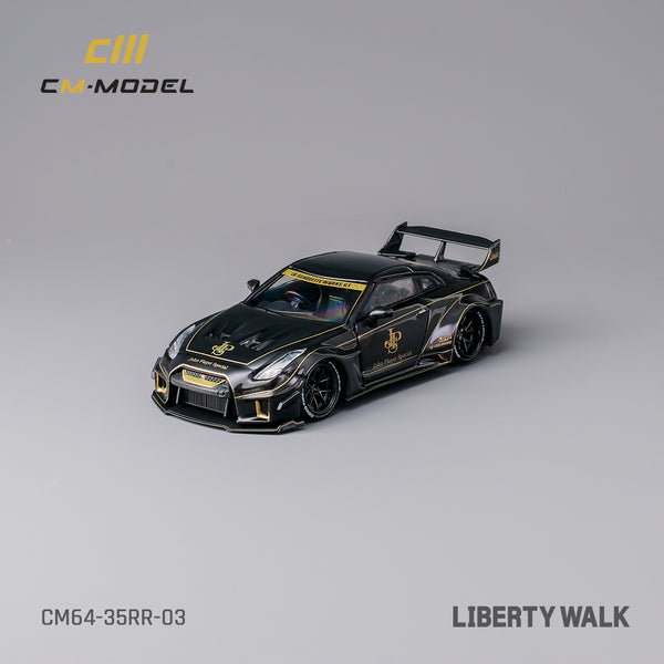 CM 1/64 Nissan LBWK GT35RR Black