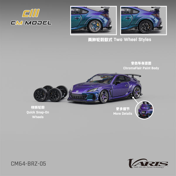 [CM MODEL] 1:64 Subaru BRZ Varis Widebody Chameleon
