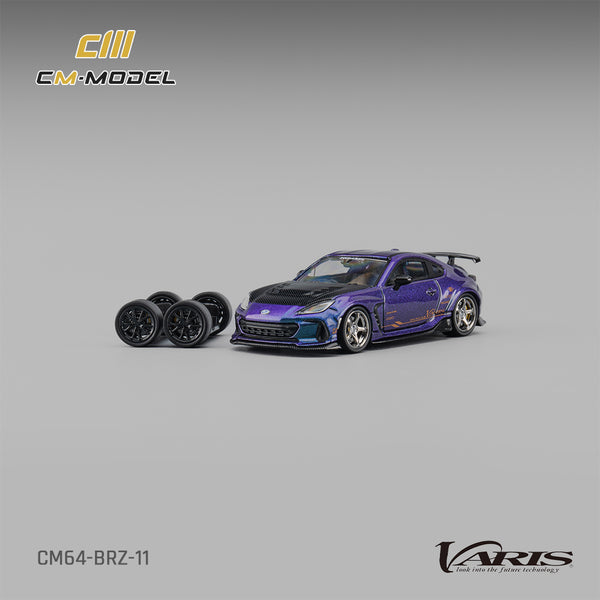 [CM MODEL] 1:64 Subaru BRZ Varis ChromaFlair - Toy Space Diecast Online Store Singapore