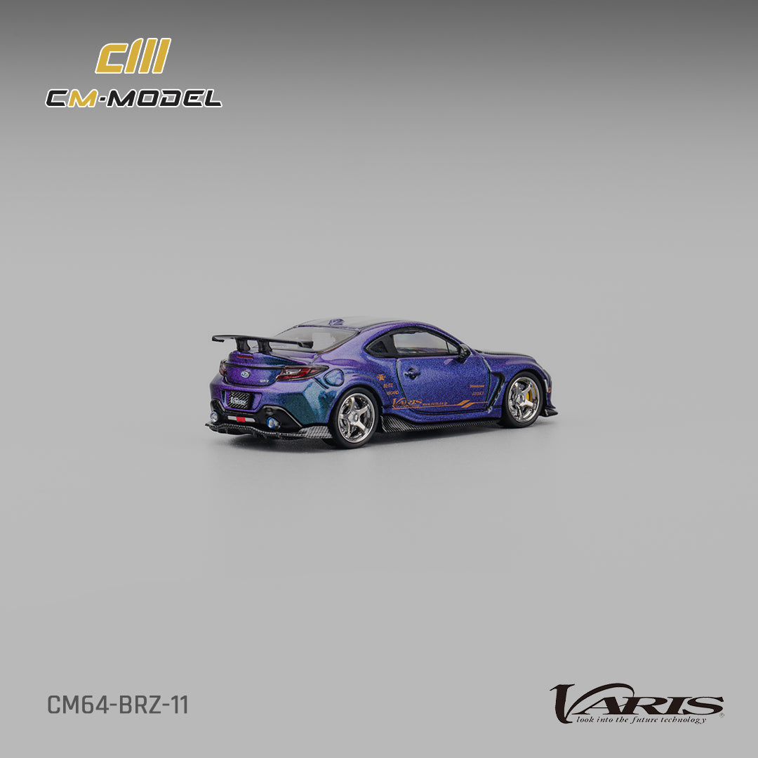 [CM MODEL] 1:64 Subaru BRZ Varis ChromaFlair - Toy Space Diecast Online Store Singapore