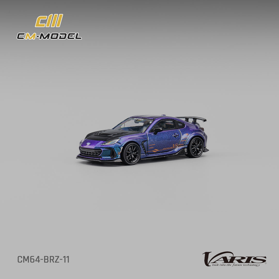 [CM MODEL] 1:64 Subaru BRZ Varis ChromaFlair - Toy Space Diecast Online Store Singapore