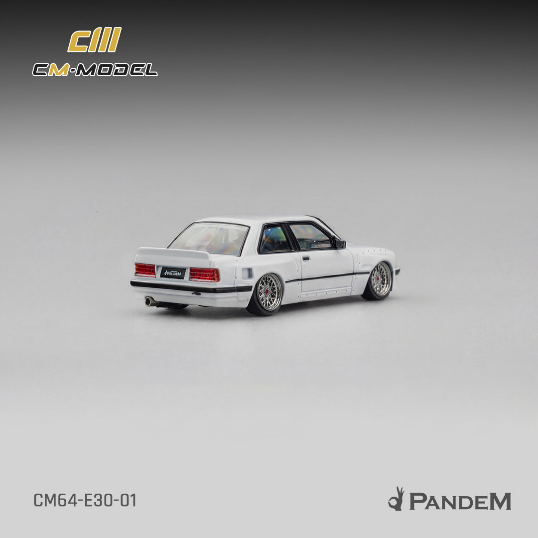 [CM MODEL] 1:64 Pandem M3 E30 Pearl White