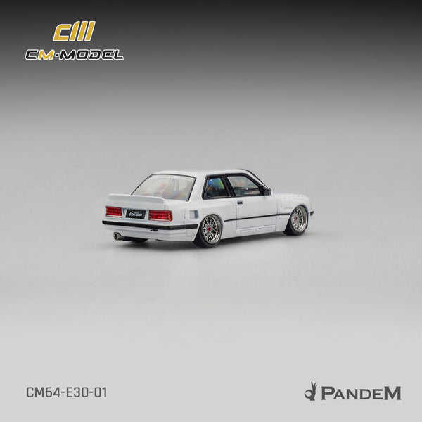 [CM MODEL] 1:64 Pandem M3 E30 Pearl White