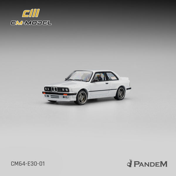 [CM MODEL] 1:64 Pandem M3 E30 Pearl White