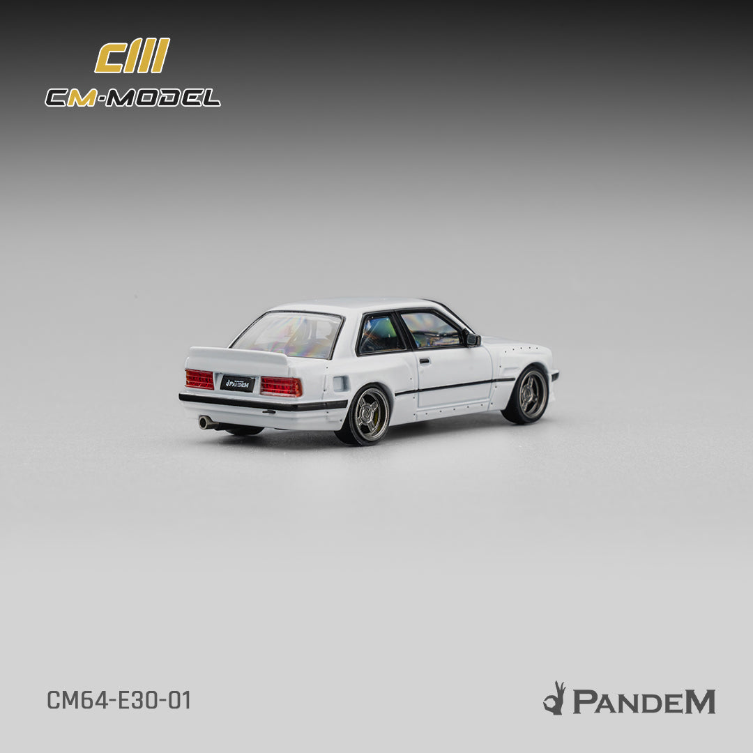 [CM MODEL] 1:64 Pandem M3 E30 Pearl White