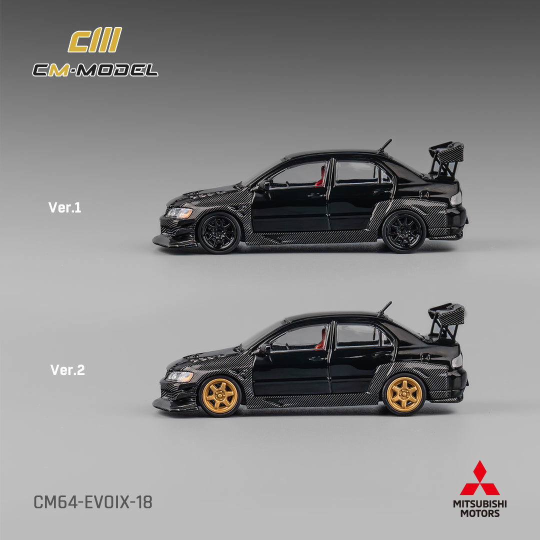 [CM MODEL] 1:64 Mitsubishi Lancer Evo IX Carbon