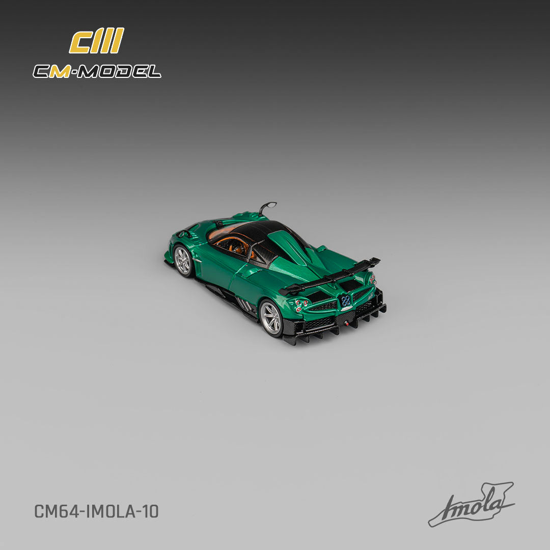 [CM MODEL] 1:64 Pagani Imola Metallic Emerald Green
