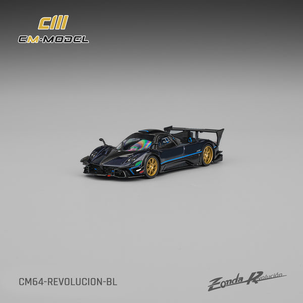 [CM MODEL] 1:64 Pagani Zonda Revlucion Metallic Blue