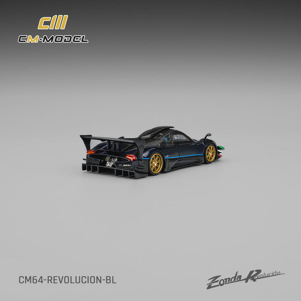 [CM MODEL] 1:64 Pagani Zonda Revlucion Metallic Blue