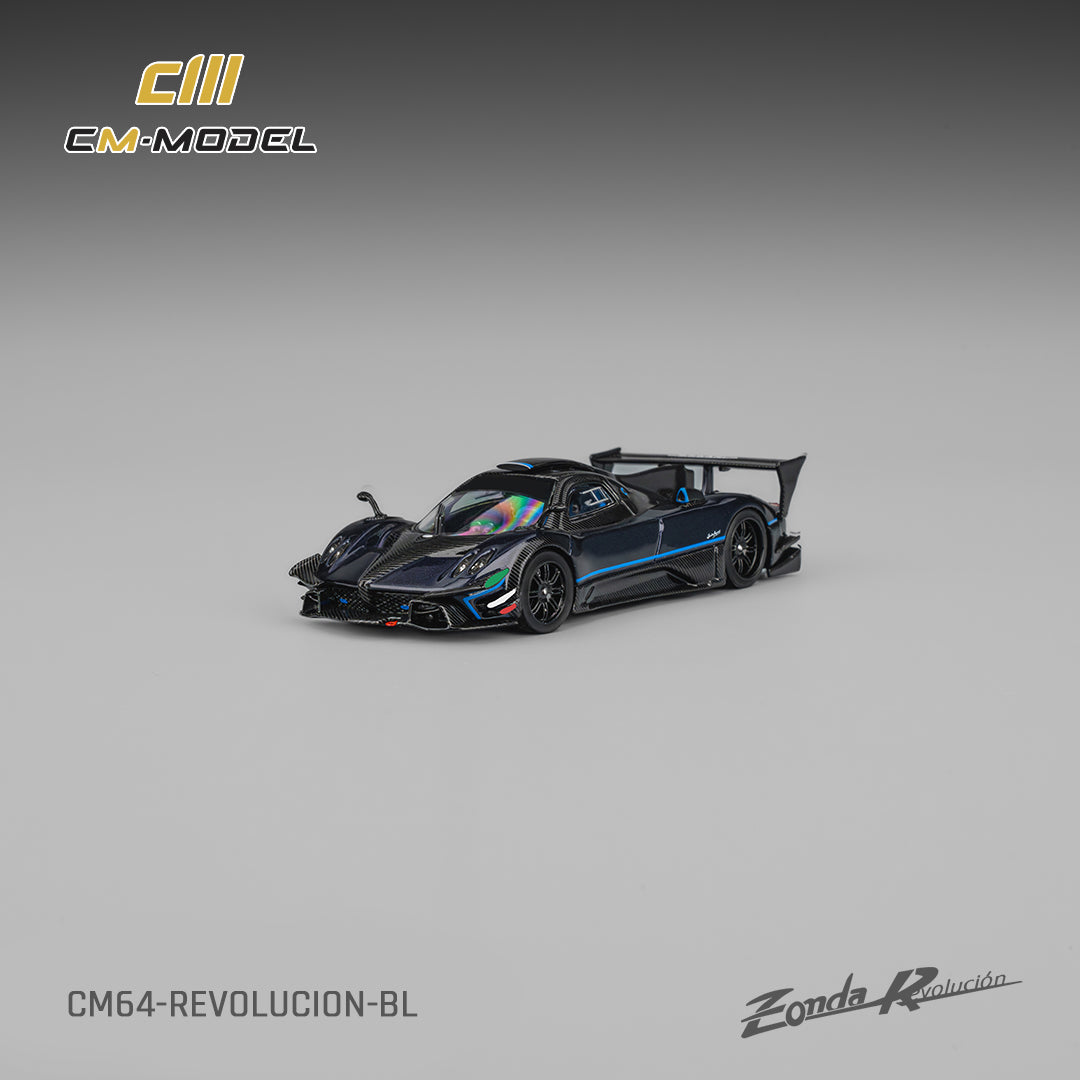 [CM MODEL] 1:64 Pagani Zonda Revlucion Metallic Blue