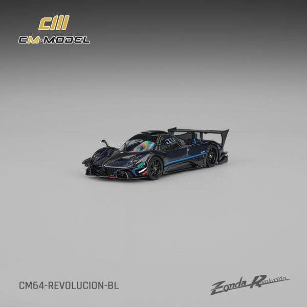 [CM MODEL] 1:64 Pagani Zonda Revlucion Metallic Blue
