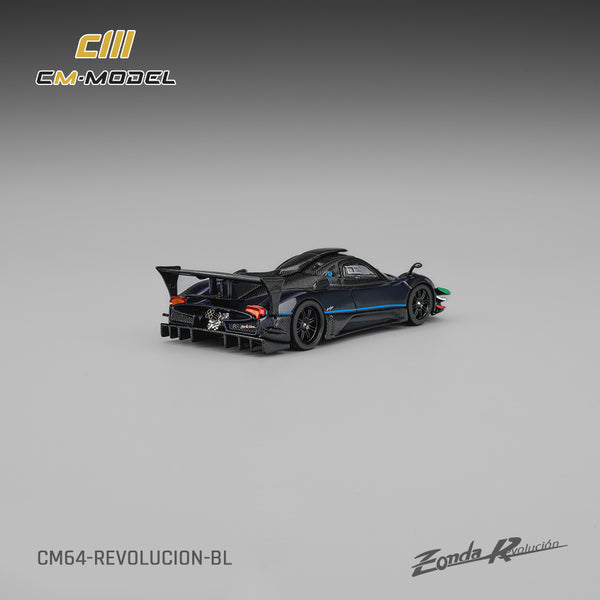 [CM MODEL] 1:64 Pagani Zonda Revlucion Metallic Blue