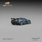 [CM MODEL] 1:64 Mclaren Senna Ice Blue - Toy Space Diecast Online Store Singapore